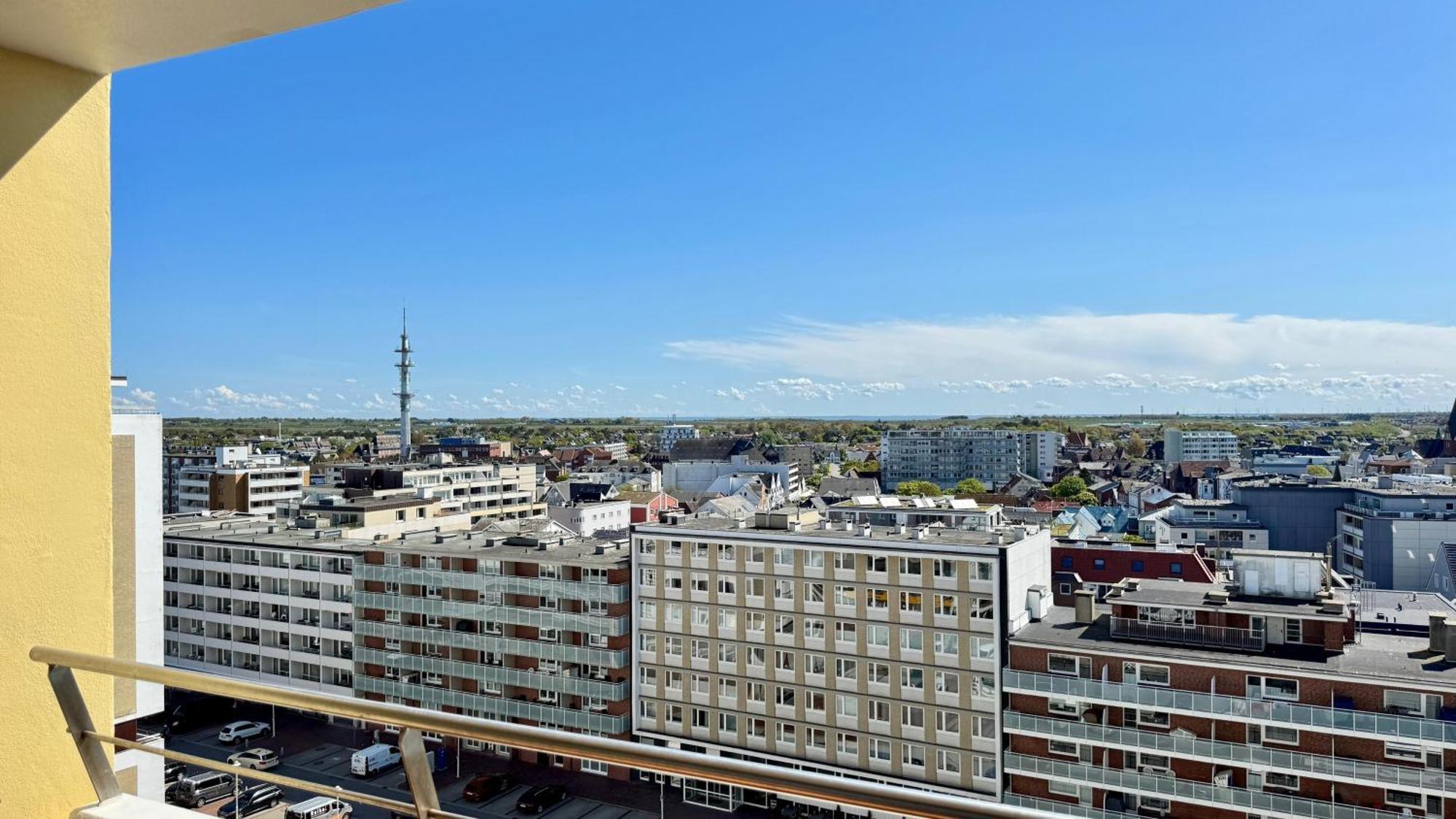 1-194, Traumhafter Blick Ueber Westerland Im Haus Metropol, 8 Etage Экстерьер фото